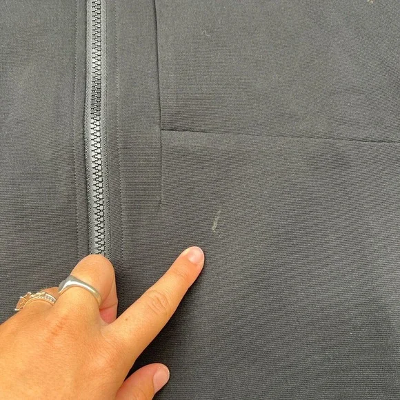 Lululemon Jacket Mens Large Black Full Zip Softshell Company Logo - Picture 5 of 12